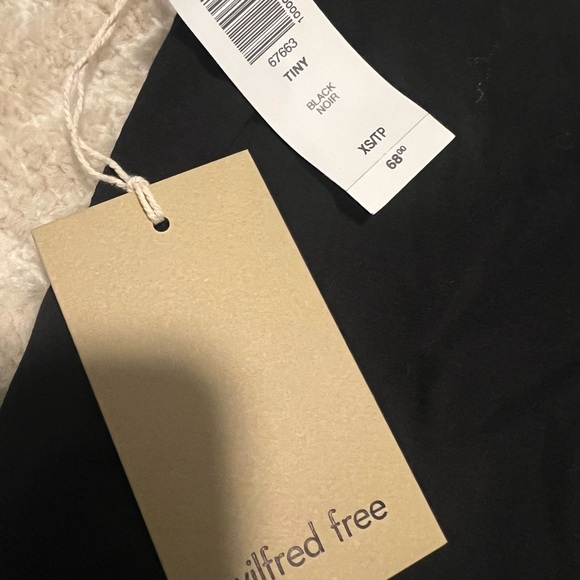 Aritzia Body Contour Mini Dress Black - Picture 3 of 4